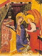 Konrad of Soest Annunciation oil painting artist